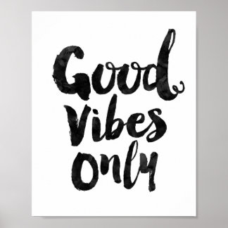 Nur gute Vibes Poster