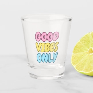 Nur Gute Vibes Shotglas Schnapsglas
