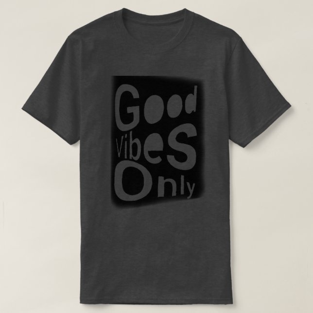 Nur Gute Vibes T-Shirt (Design vorne)