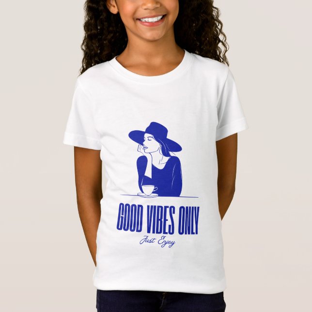 Nur gute Vibes T-Shirt (Vorderseite)