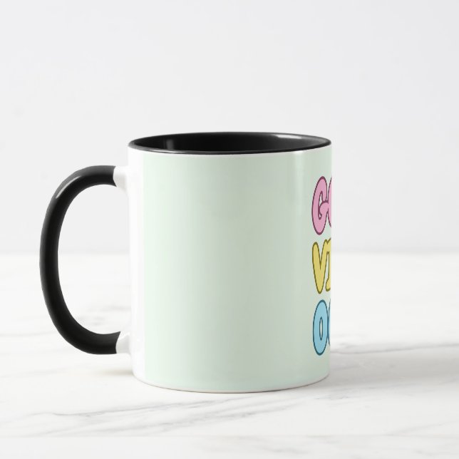 Nur Gute Vibes Tasse (Links)