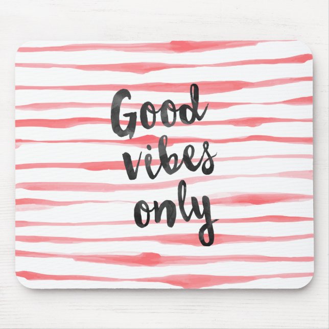 Nur gute Visionen Mousepad (Vorne)
