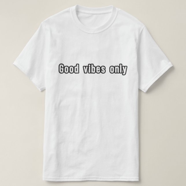 Nur gute Visionen T-Shirt (Design vorne)