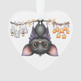 Nur herumhängend, Fledermäuse Ornament