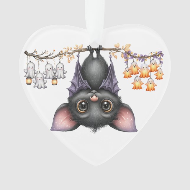 Nur herumhängend, Fledermäuse Ornament (Vorderseite)