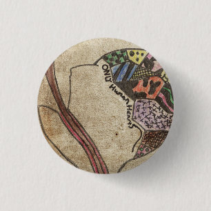 Nur Herzen (b) Button