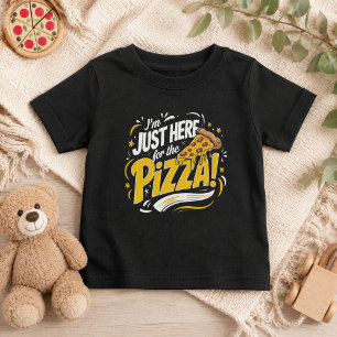Nur Hier für das Pizza-Shirt   Lustige Pizza-Liebe Baby T-shirt