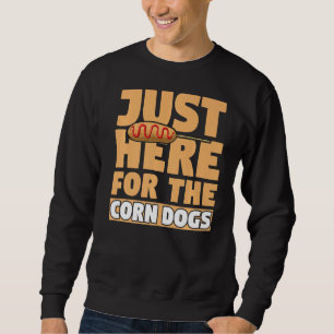 Nur hier für den Corndog Mais Feinschmecker Women Sweatshirt