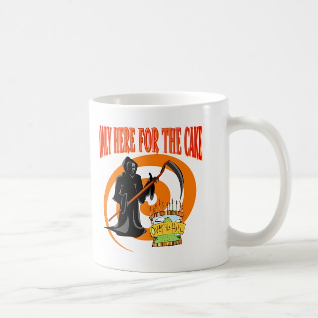 Nur hier für den Kuchen Kaffeetasse (Rechts)