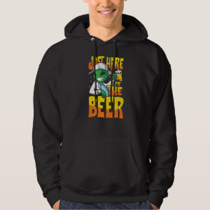 Nur hier für die Bierkneipe, die Alien trinken Hoodie