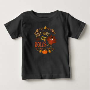 Nur Hier Für Die Brötchen Baby T-shirt