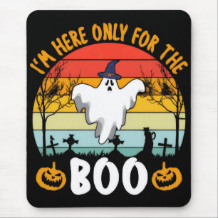 Nur Hier Für Die Buh Halloween Postkartensets Mousepad