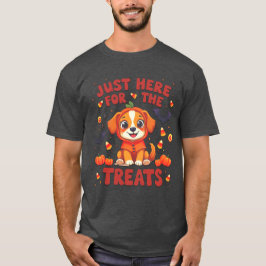 Nur hier für die Leckereien Halloween T-Shirt