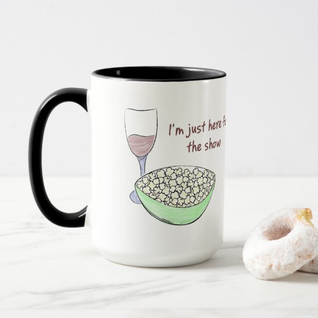 Nur hier für die Show Tasse (Mit Donut)