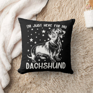 Nur hier für meine Dackel Hund Lover Coolen Geburt Kissen
