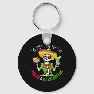 Nur Hier Für Tacos Margaritas 5 De Mayo Fiesta Fo Schlüsselanhänger