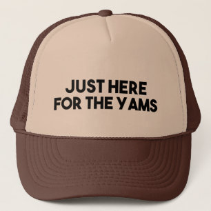 Nur hier für Yams Sweet Potato Food lustig Tru Truckerkappe