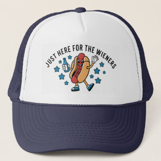 Nur hier Hotdog Truckerkappe