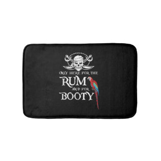Nur    hier Rum und Hintern Pirate & Parrot Pirate Badematte