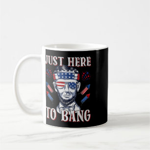 Nur Hier Um Abraham Lincoln 4. Juli Feuerwerk Zu N Kaffeetasse