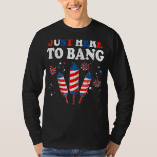 Nur hier zu Bang 4. Juli Feuerwerk Amerika Fl T-Shirt