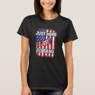 Nur hier zu Bang 4. Juli US-Fahne 4. T-Shirt