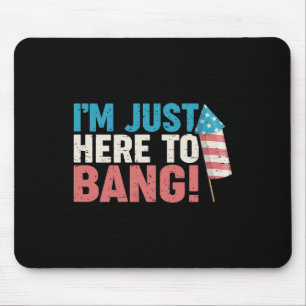 Nur hier zum Bang Shirt 4. Juli Feuerwerk Patri Mousepad