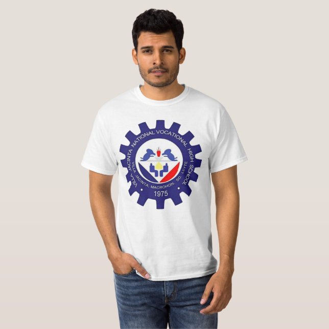 Nur Highschool Wiedersehen-Fronten-Bild T-Shirt (Vorne ganz)