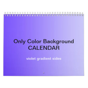 Nur Hintergrundkalender für die Farbe - Violettfar Kalender