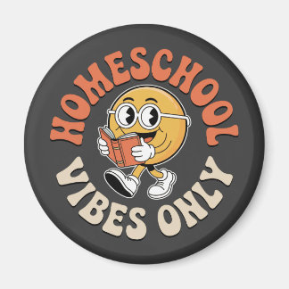 Nur Homeschool Vibes Magnet