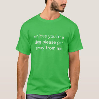 nur Hunde T-Shirt