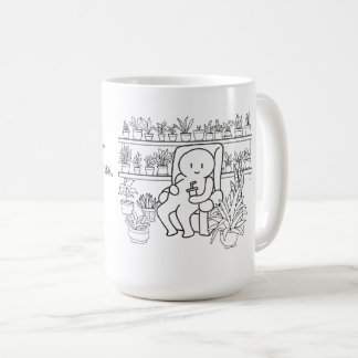 Nur ich und meine Pflanze Kaffeetasse