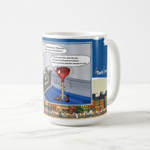 Nur in einer Klemme Bürohumor Klassische Kaffeet Kaffeetasse