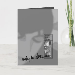 Nur in Träumen Beerdigung Einladungen