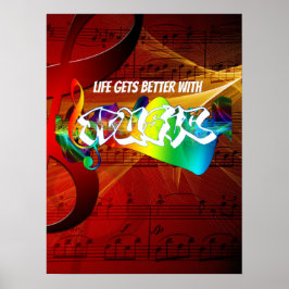 Nur instrumentaler Jam Poster