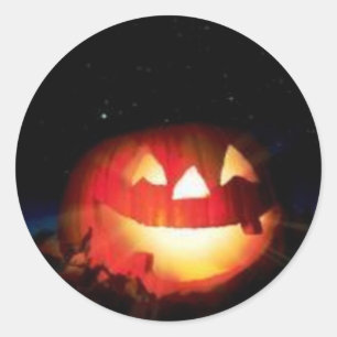 Nur Jack - Halloween-Aufkleber Runder Aufkleber