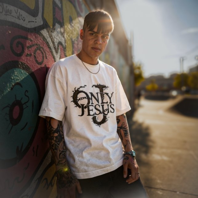 Nur Jesus T-Shirt (Von Creator hochgeladen)