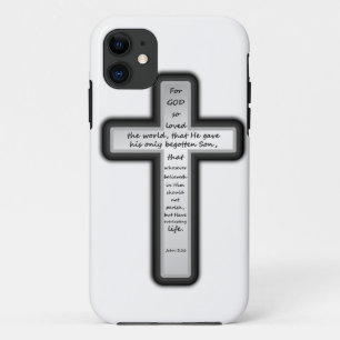 Nur John-3:16 Kreuz Case-Mate iPhone Hülle