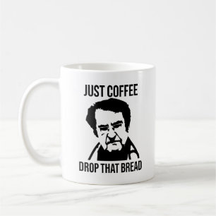Nur Kaffee Tropfen das Brot Dr. jetzt Kaffeetasse