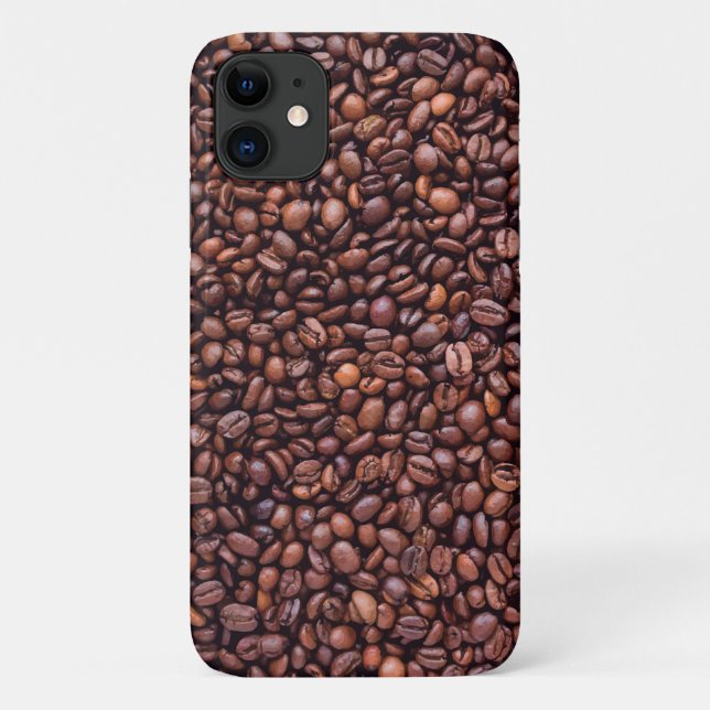 Nur Kaffeebohnen Case-Mate iPhone Hülle (Rückseite)