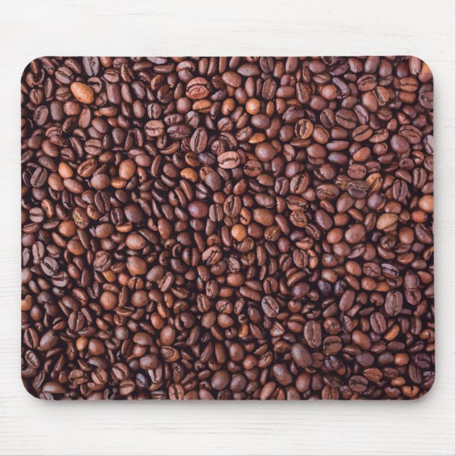 Nur Kaffeebohnen Mousepad (Vorne)