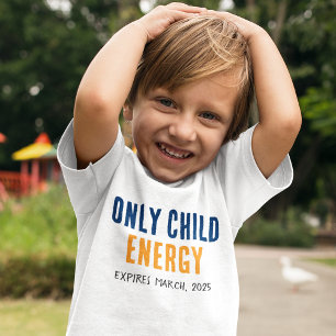 Nur-Kind-Energie Schwangerschaftsankündigung-Gag Kleinkind T-shirt