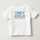 Nur Kind erloschen Funny Blue Big Brother Kleinkind T-shirt (Vorderseite)