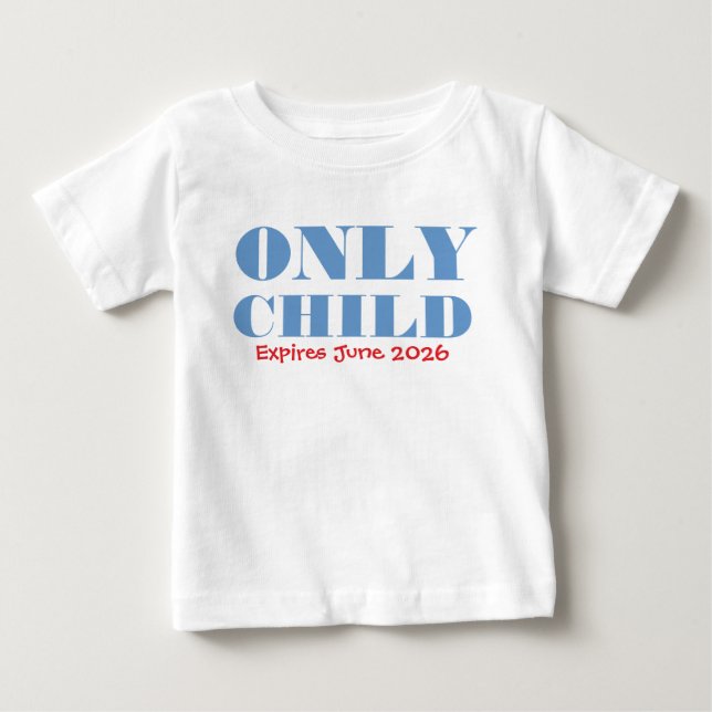 Nur Kind erlöschen lustigen Blue Big Brother Klein Baby T-shirt (Vorderseite)