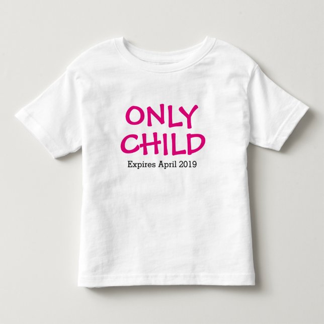 Nur Kind Personalisiert Kleinkind T-shirt (Vorderseite)