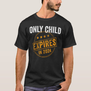 Nur Kind vergeht 2024 - Neues sonniges Geschwister T-Shirt