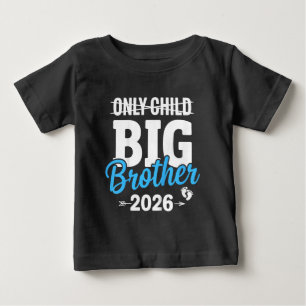 Nur Kinder Einzelkind Durchgestrichen Großer Brude Baby T-shirt