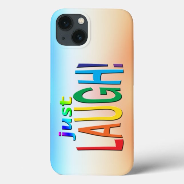 Nur lachen Case-Mate iPhone hülle (Rückseite)