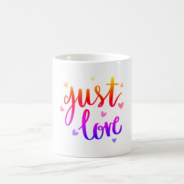 Nur Liebe 11 oz Klassische Tasse (Mittel)