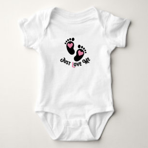 Nur Liebe. Baby Strampler